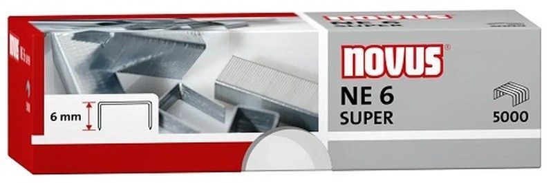Grapas NOVUS NE 6 endurecida 5000 und.