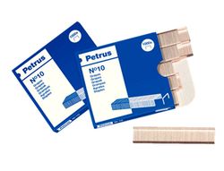 Grapas petrus n 10 galvanizada caja de 1000 unidades