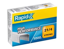 Grapas rapid 21/4 mm galvanizada strong caja de 1000 unidades