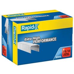 Grapas Rapid 73/12 mm. Caja 5000 Super Strong galvanizada