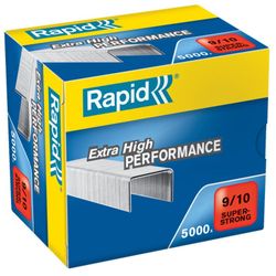Grapas Rapid 9/10 mm. Caja 5000 Super Strong galvanizada
