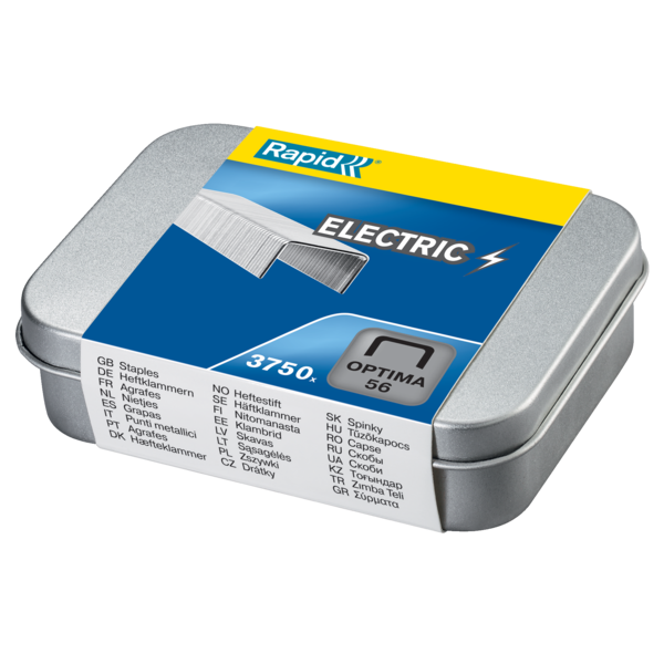 Grapas Rapid Optima nº56. Caja 3750 galvanizada