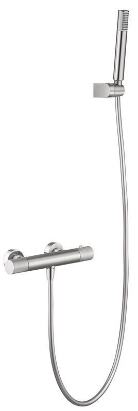 Grifería de ducha termostática Line Níquel Cepillado BTD038-5NQ Imex