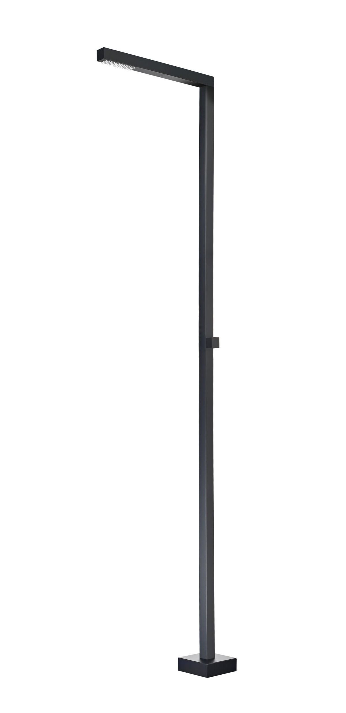 Grifería de piscina Alabama negro mate acero inoxidable S.316