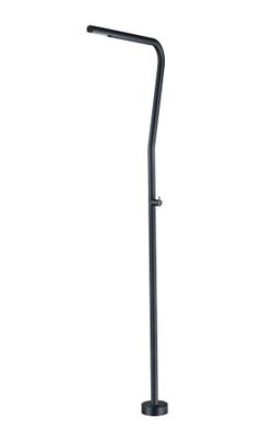 Grifería de piscina Nevada negro mate acero inoxidable S.316