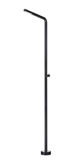 Grifería de piscina Texas negro mate acero inoxidable S.316