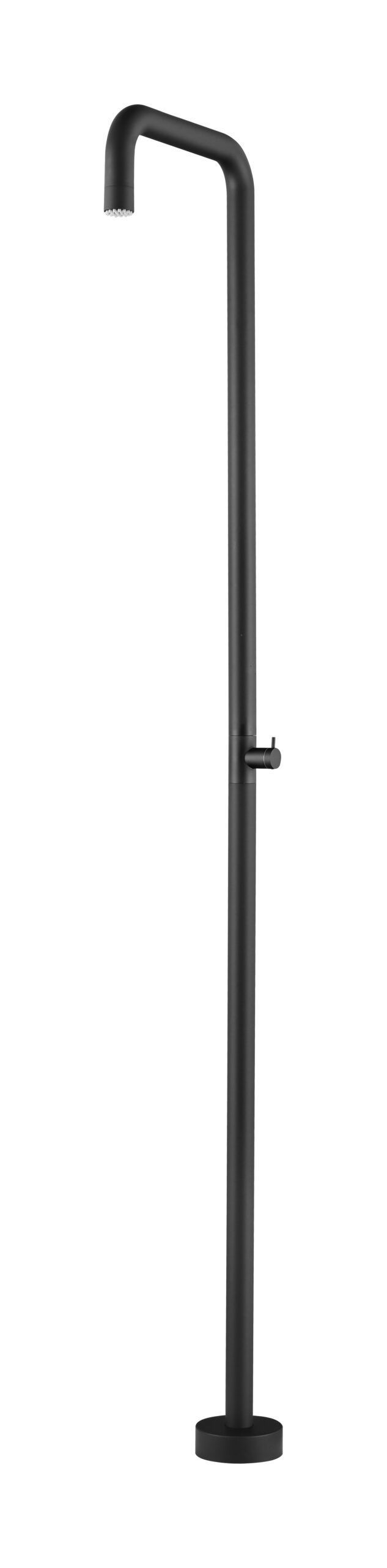 Grifería de piscina Utah negro mate acero inoxidable S.316