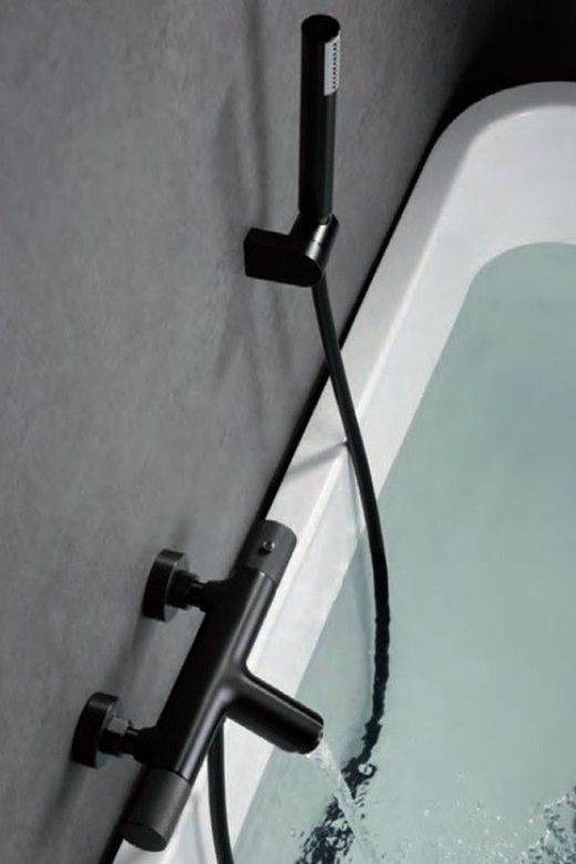 Grifo bañera Line Black gun-metal BTD038-4BGM Imex