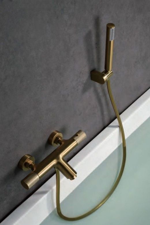 Grifo bañera Line Oro cepillado BTD038-4OC Imex