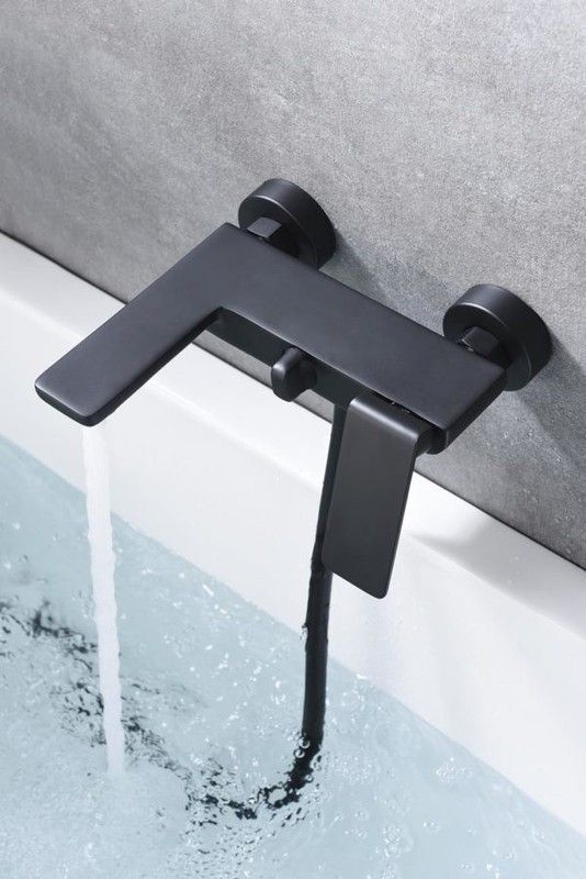 Grifo baño ducha fiyi negro BDF016-4NG Imex