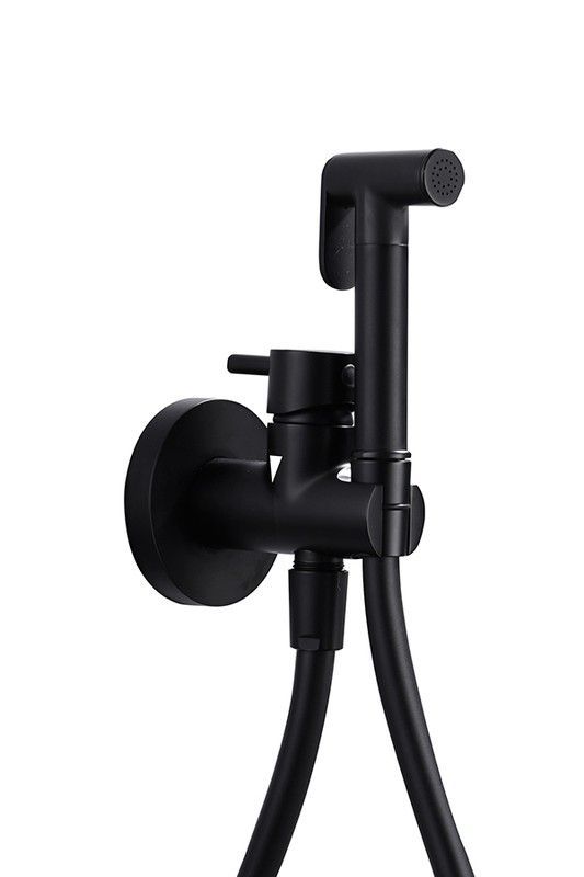 Grifo bide empotrado Munich negro RDM001/NG Imex