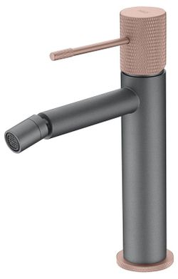 Grifo Bide Line Gris mate-champagne BDD038-2GC Imex