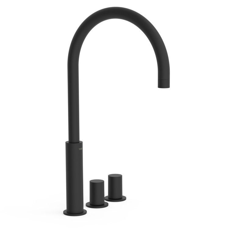 Grifo bimando alto de repisa para lavabo Study Exclusive