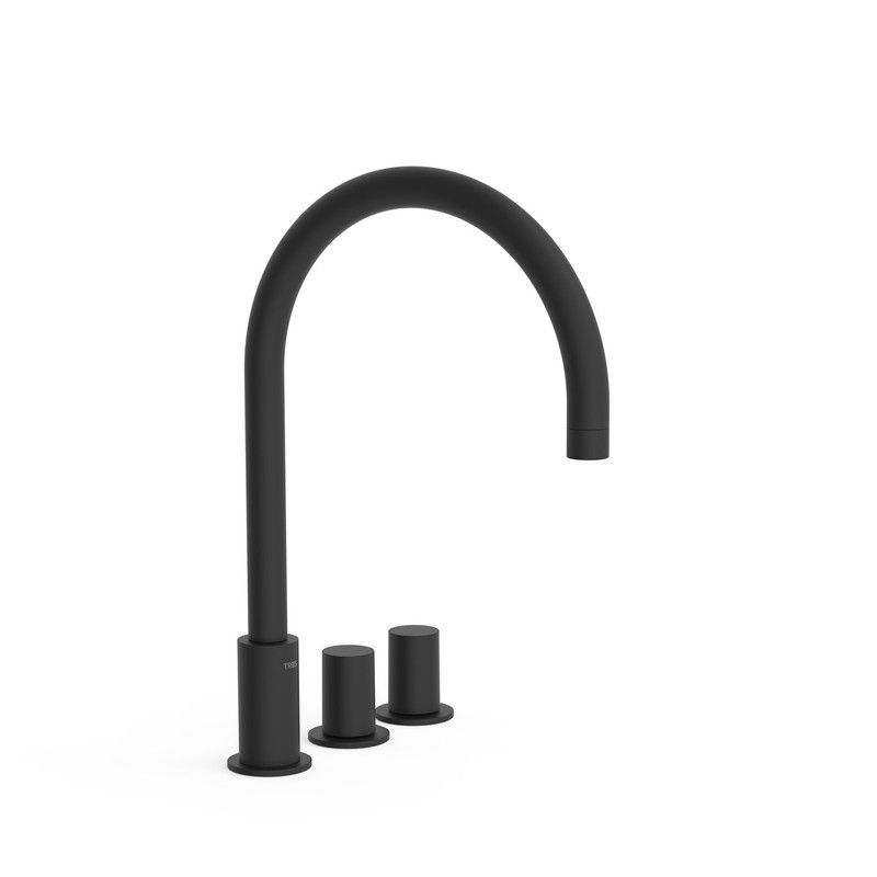 Grifo bimando de repisa para lavabo Study Exclusive