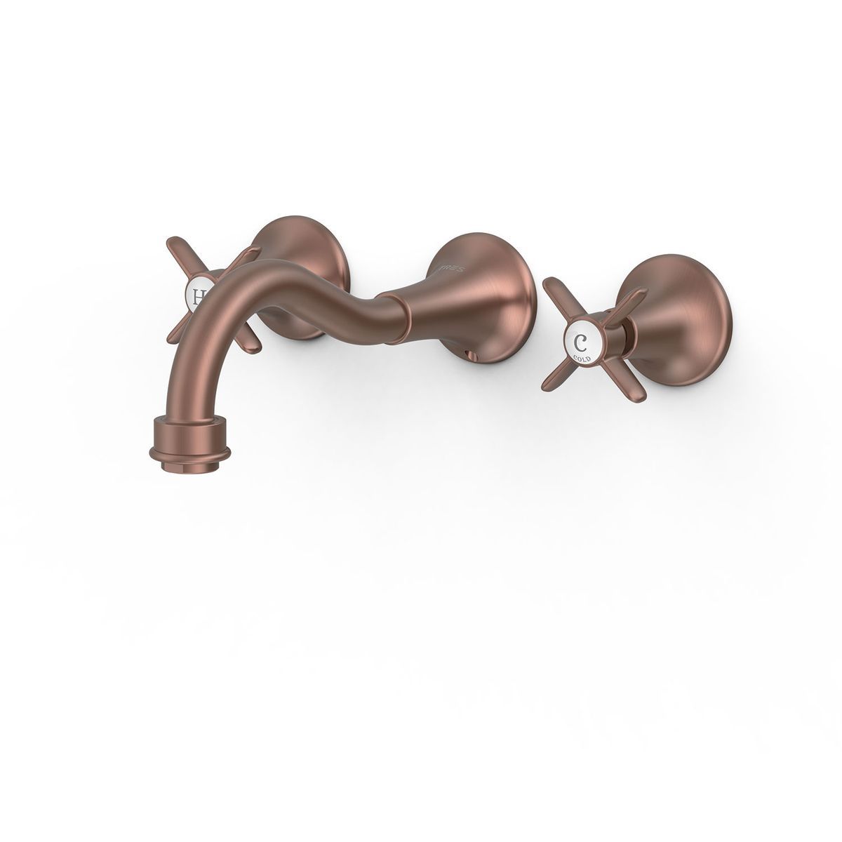 Grifo bimando empotrado para lavabo