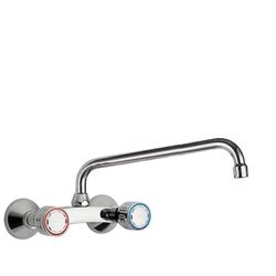 Grifo bimando mural para cocina