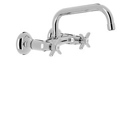 Grifo bimando mural para cocina