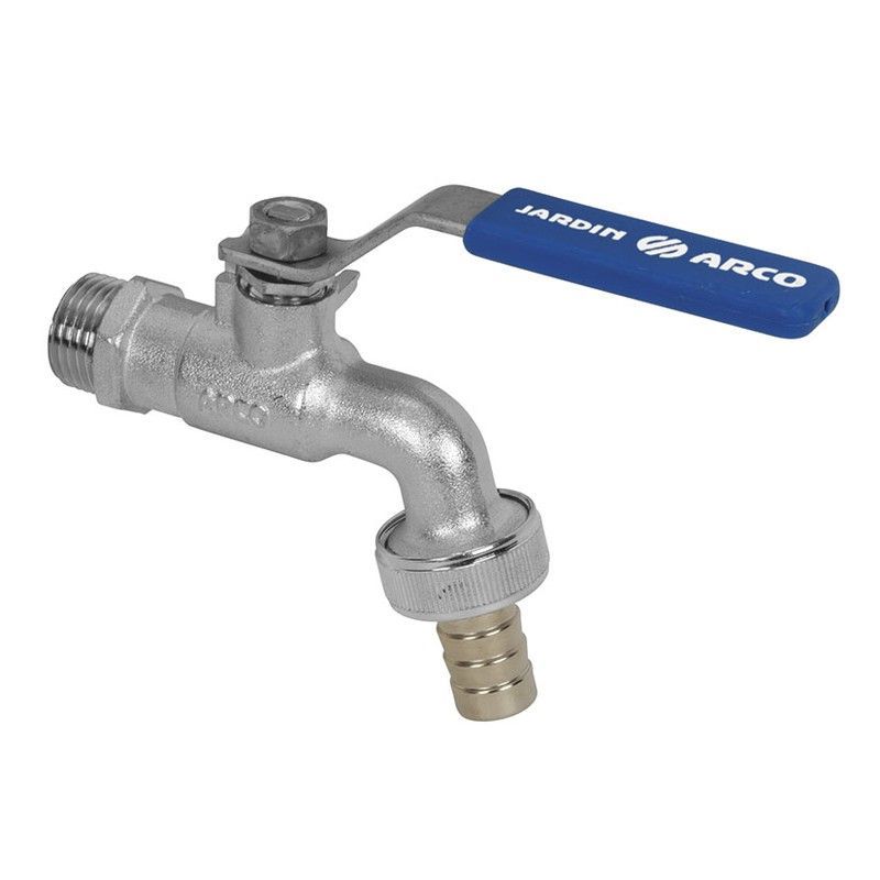 Grifo curvo esfera ARCO mando palanca. Grifo Curvo Mando Palanca 1/2X3/4"Xdia15