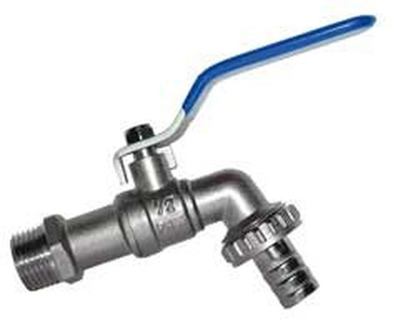 Grifo jardín bajo gramaje 1/2 simple