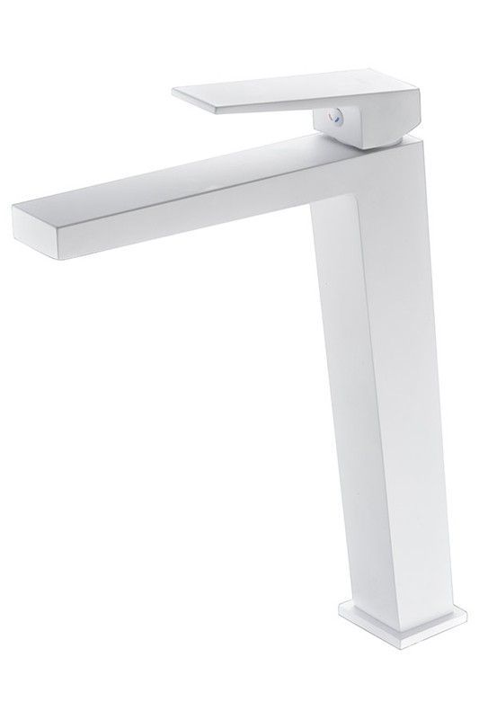 Grifo lavabo alto Art blanco mate BDAR025-3BL Imex