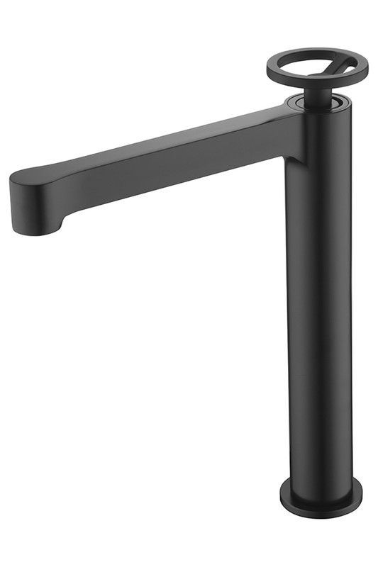 Grifo lavabo Alto Olimpo negro BDC033-3NG Imex