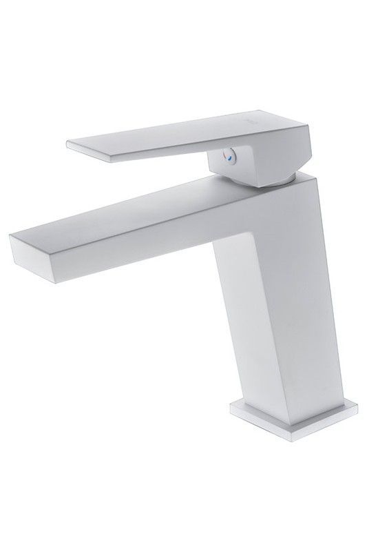 Grifo lavabo Art blanco mate BDAR025-1BL Imex