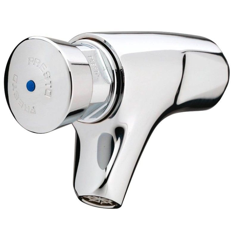 Grifo lavabo temporizado un agua instalación mural 504XL