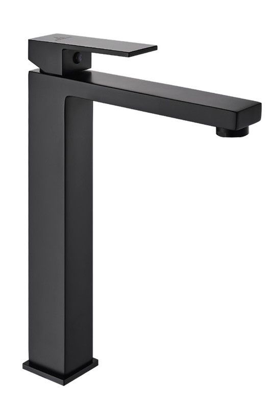 Grifo Luxor Negro para lavabo alto Aquassent