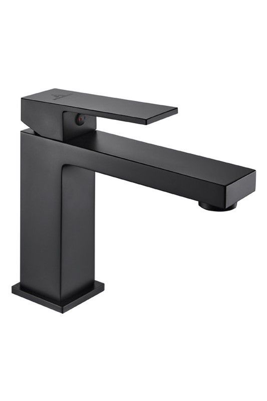 Grifo Luxor Negro para lavabo Aquassent