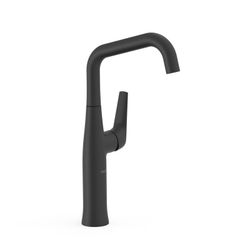 Grifo monomando alto con maneta lateral para lavabo Fuji