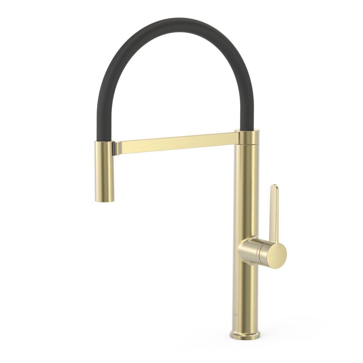 Grifo monomando con caño flexible para cocina