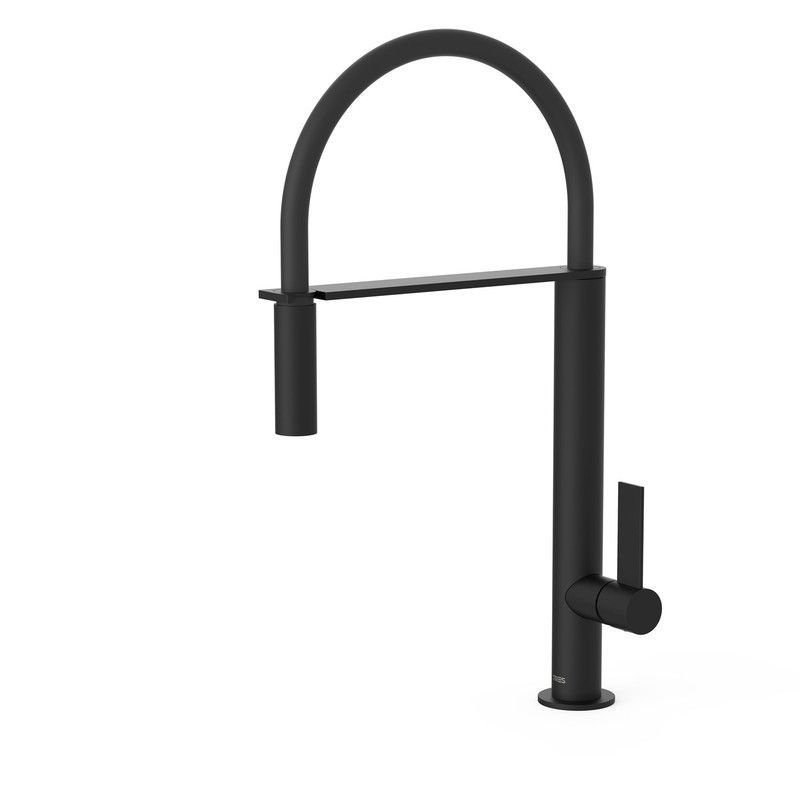 Grifo monomando con caño flexible para cocina