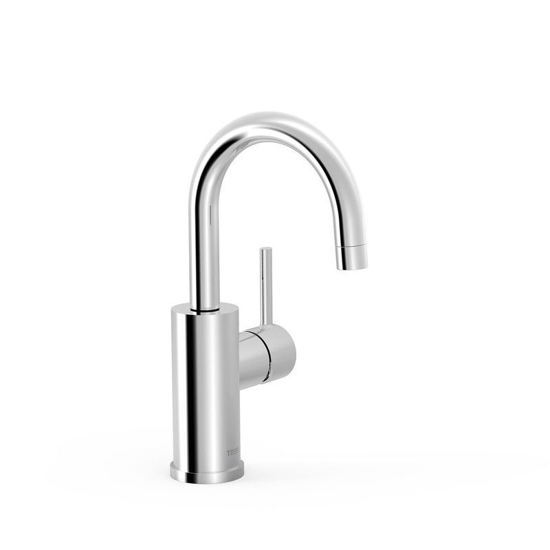 Grifo monomando con maneta lateral para lavabo Lex-Alp