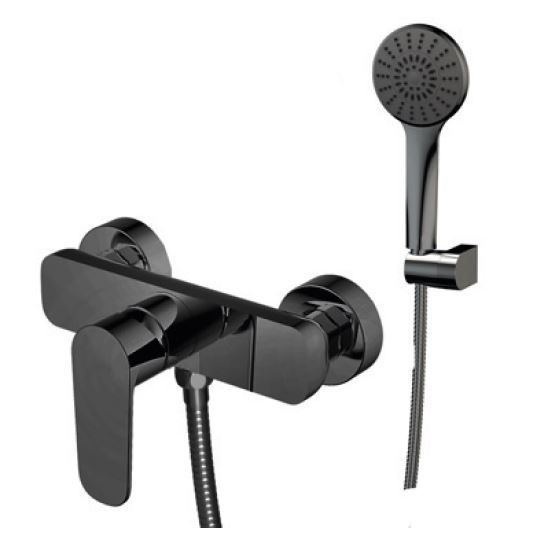 Grifo monomando ducha Cabel Pro Black