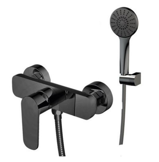 Grifo monomando ducha Cabel Pro Black