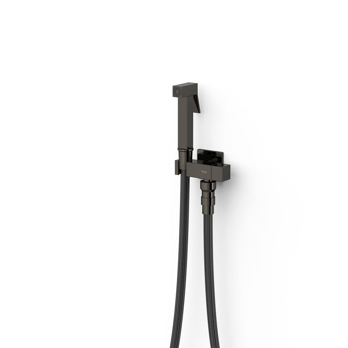 Grifo monomando empotrado con ducha para inodoro