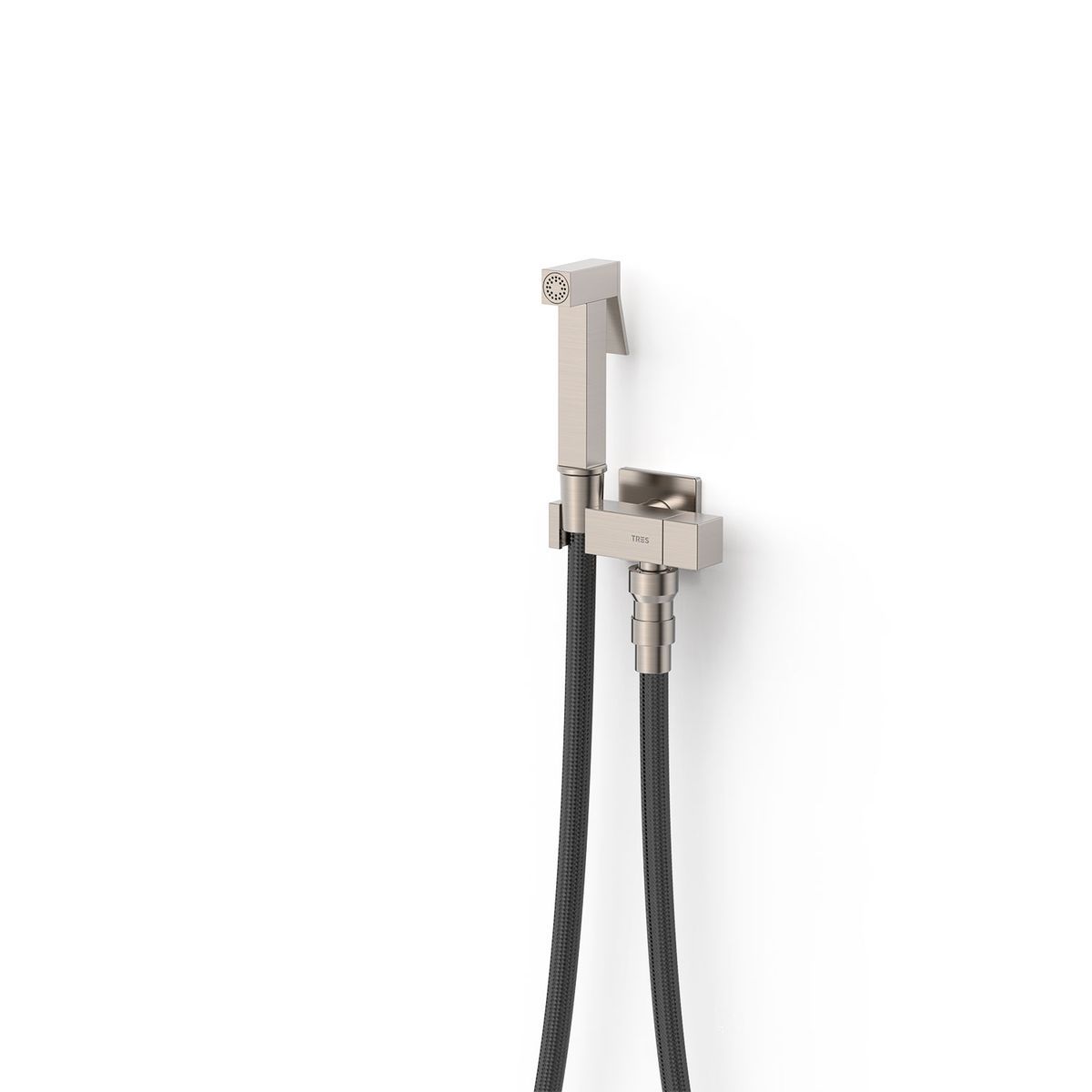 Grifo monomando empotrado con ducha para inodoro