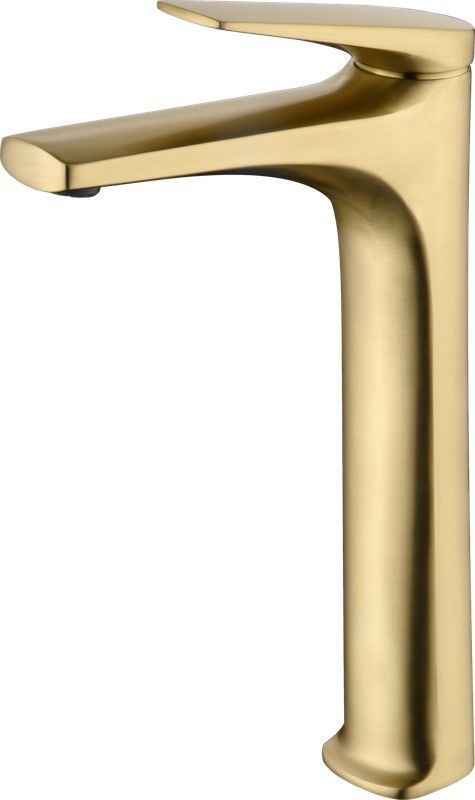 Grifo monomando lavabo alto Delos Oro cepillado BDD055-3OC Imex