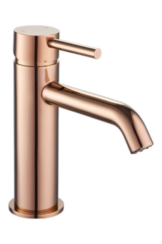 Grifo monomando Like para Lavabo Oro-rosa Aquassent