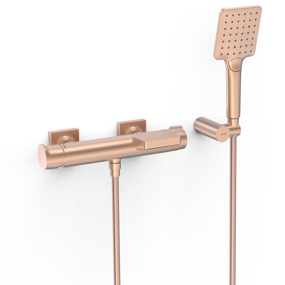 Grifo monomando mural para bañera y ducha