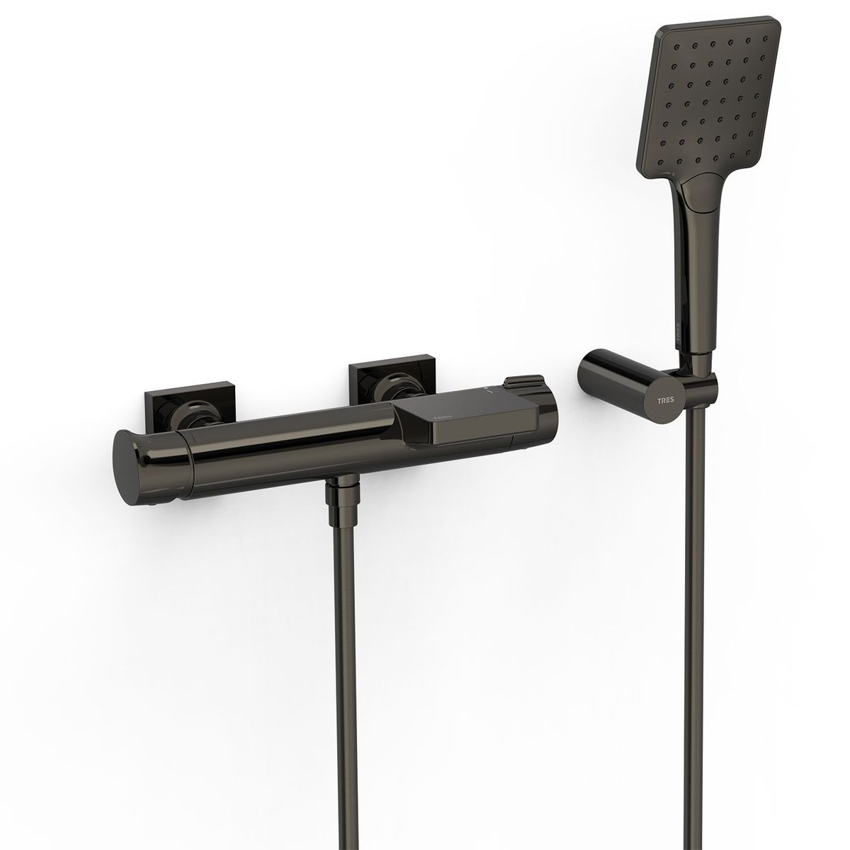 Grifo monomando mural para bañera y ducha