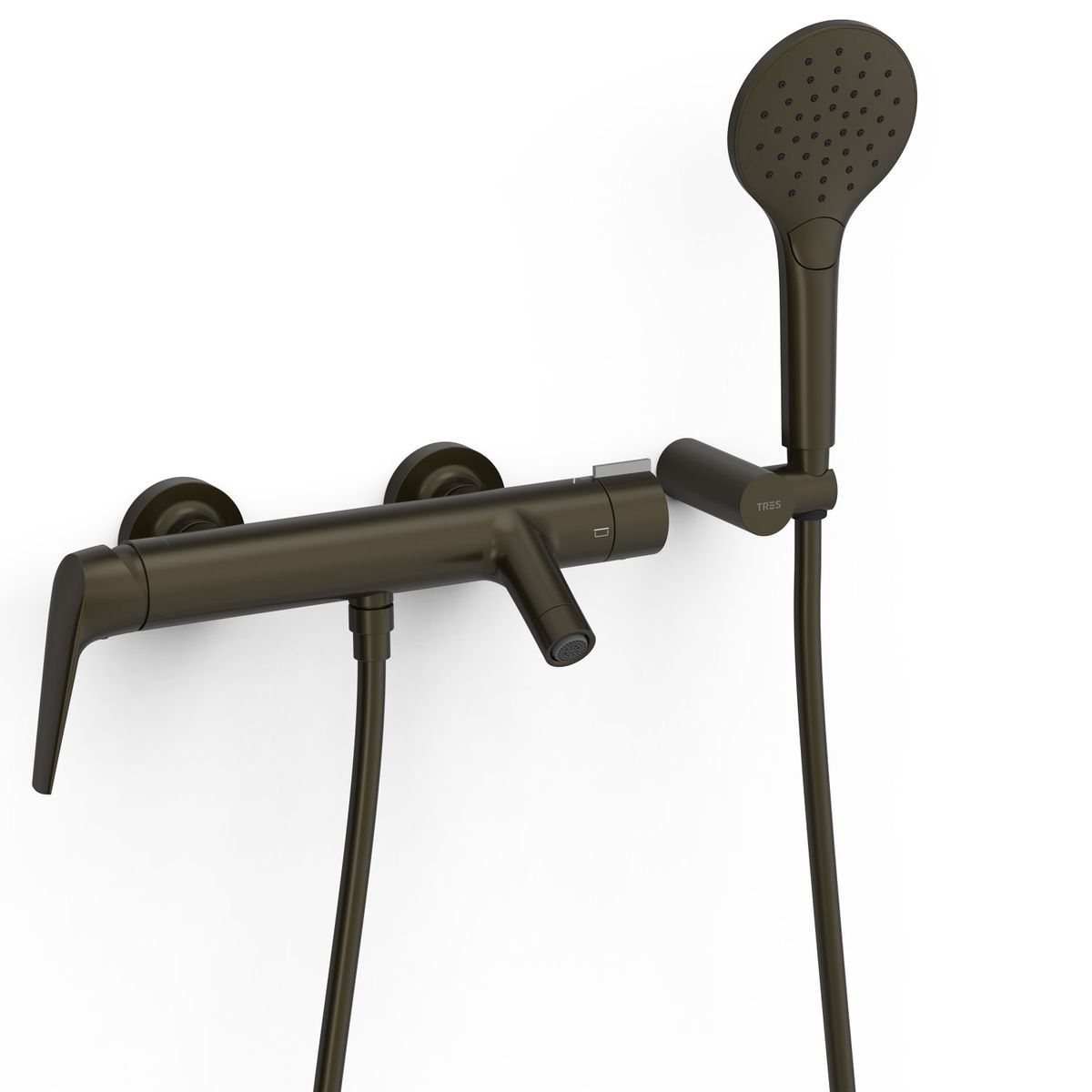 Grifo monomando mural para bañera y ducha