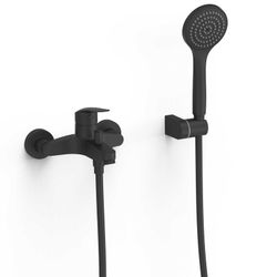 Grifo monomando mural para bañera y ducha Base-Tres Plus