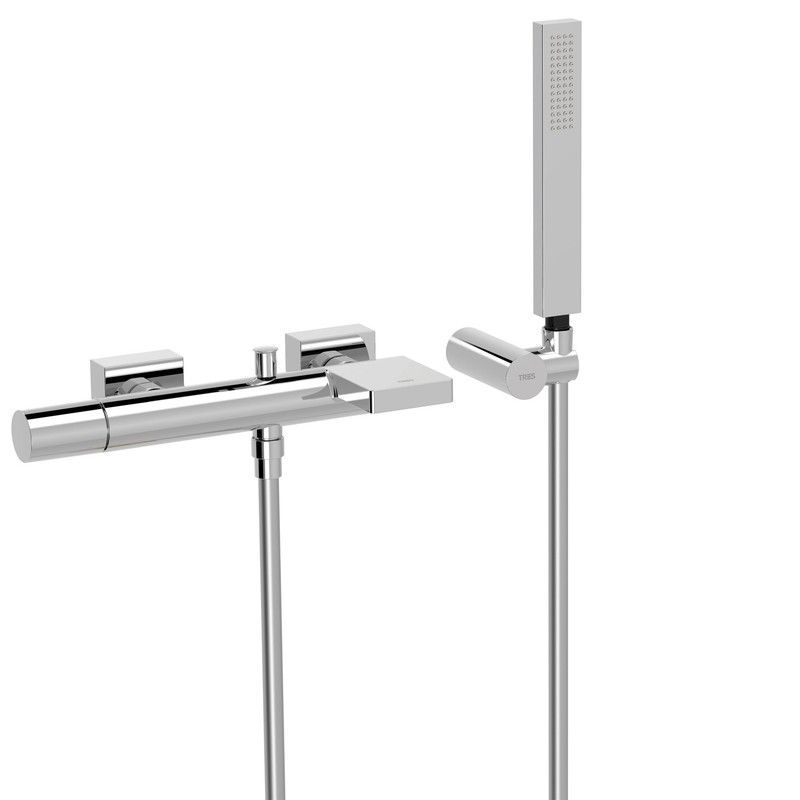 Grifo monomando mural para bañera y ducha Project-Tres