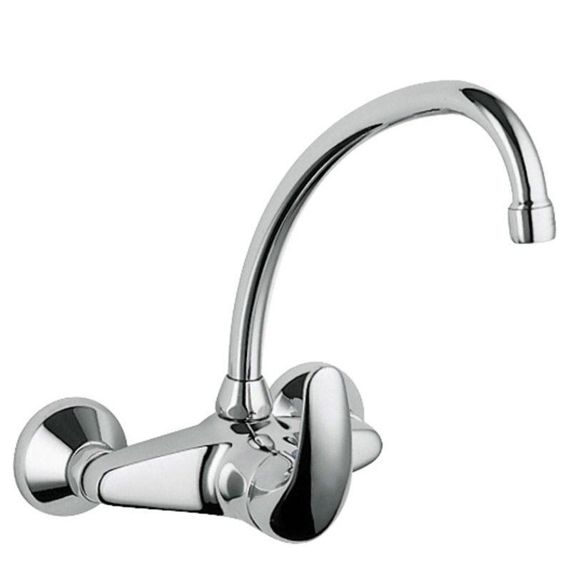 Grifo monomando mural para cocina