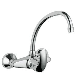 Grifo monomando mural para cocina