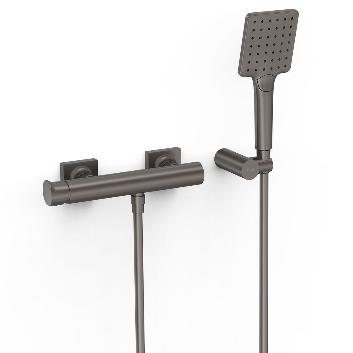 Grifo monomando mural para ducha