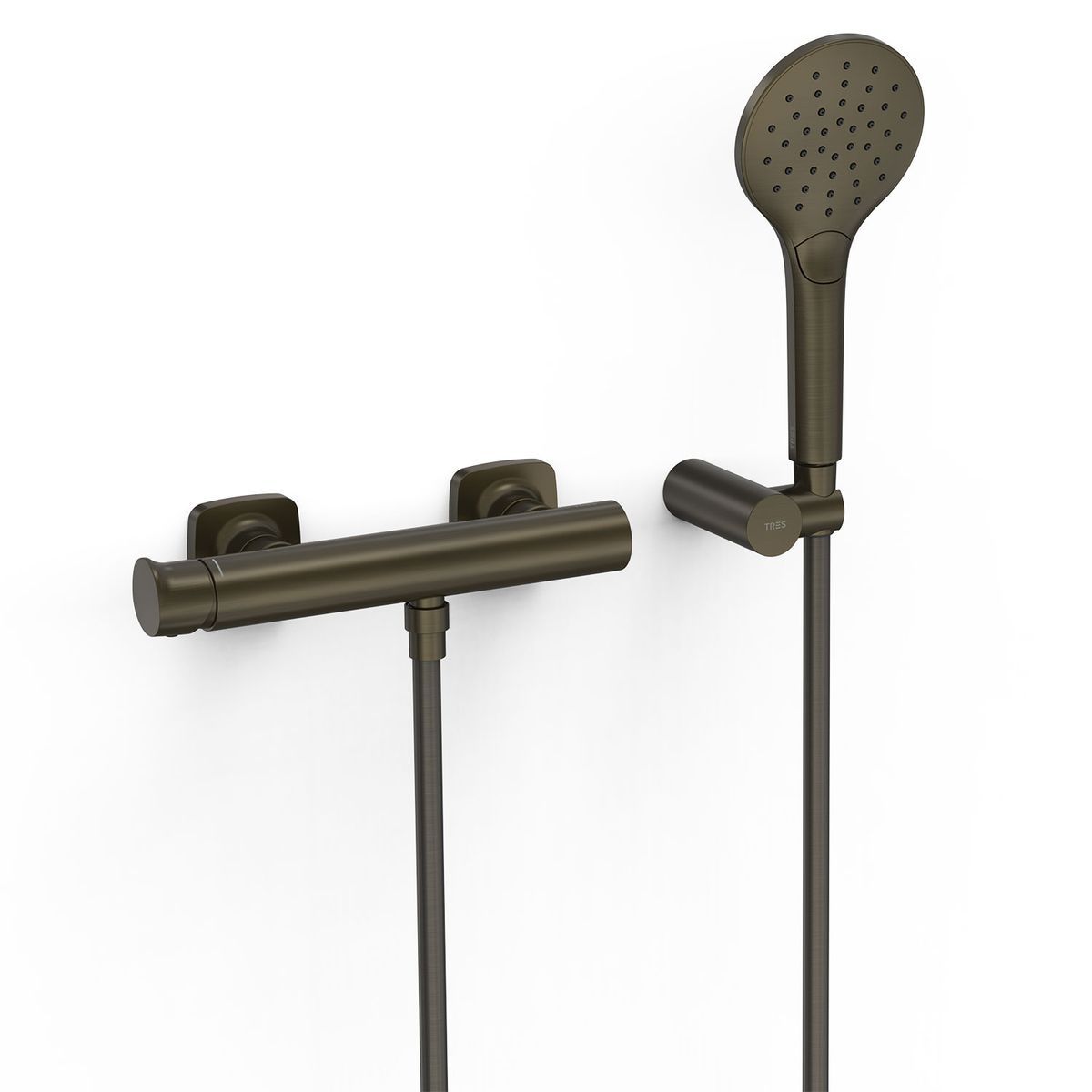 Grifo monomando mural para ducha