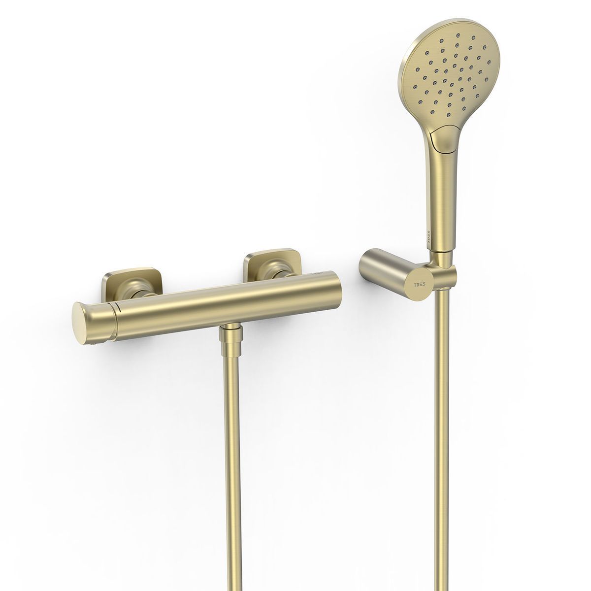 Grifo monomando mural para ducha