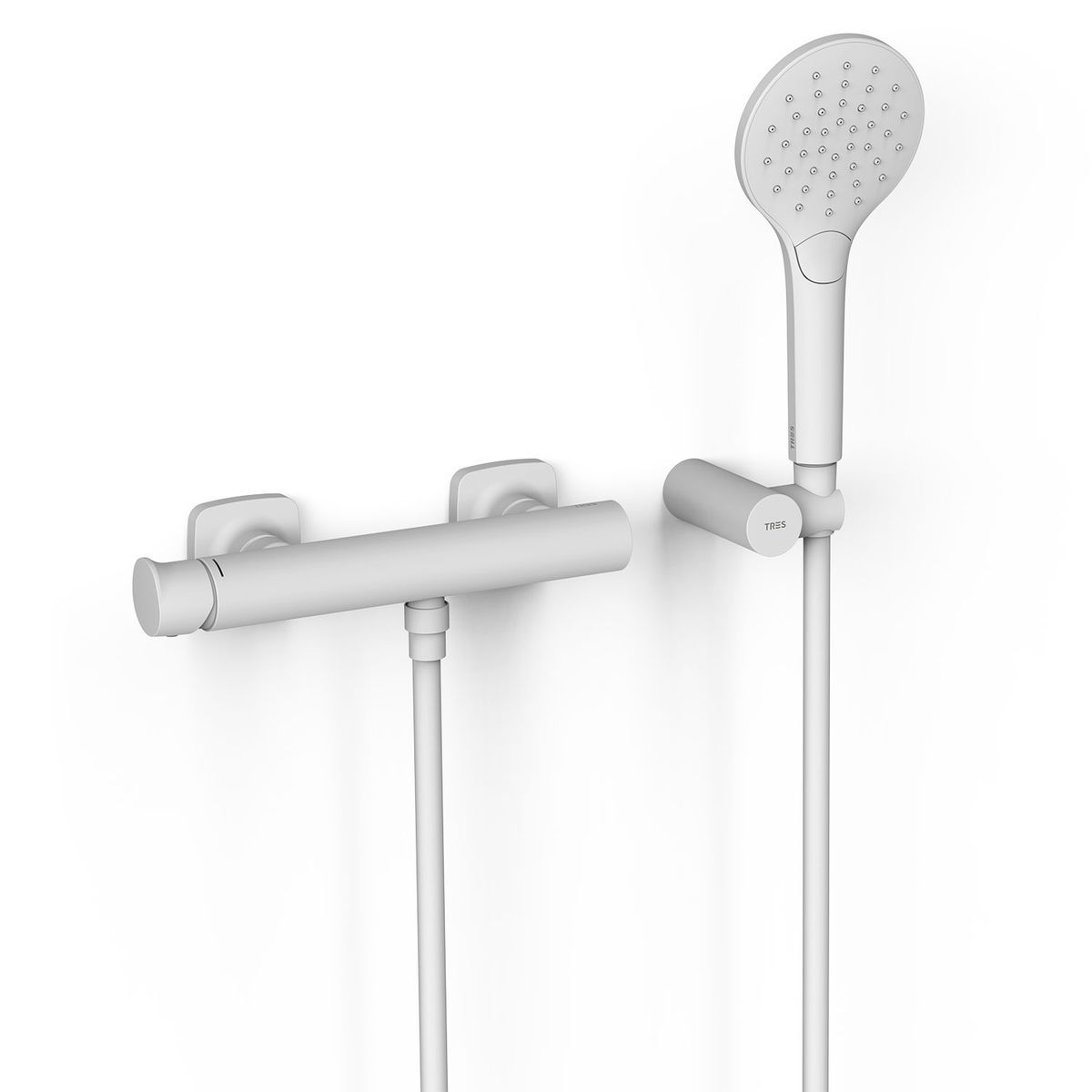 Grifo monomando mural para ducha